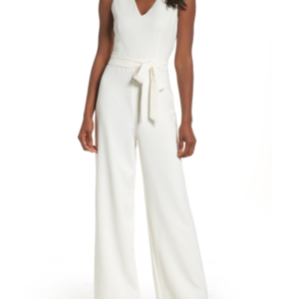 NWT Vince Camuto White Jumpsuit